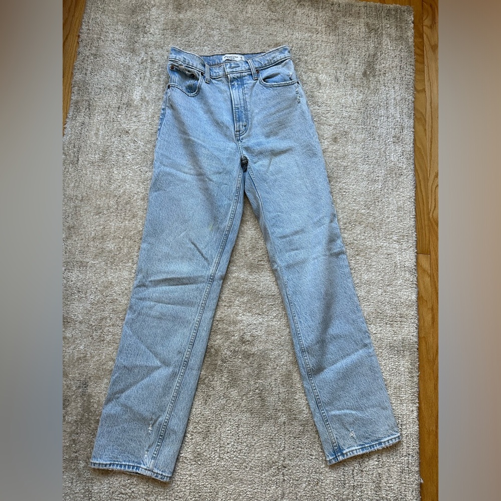Abercrombie 90s ultra high rise